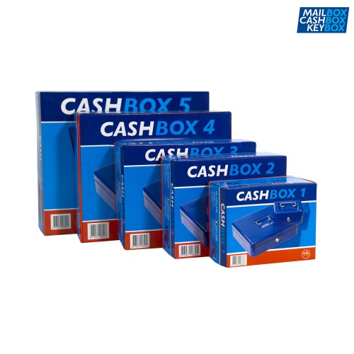 Cashbox 5 Blauw
